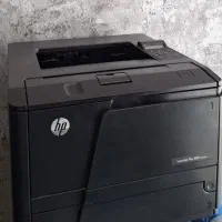 پرینتر hp 401 dn در حد نو