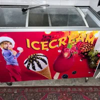 فریزر صندوقی درب شیشه ای ۳۰۰لیتری