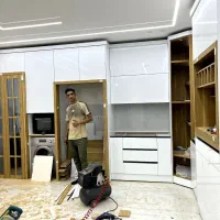 کارگاه تولید کابینت بصورت عمده با قیمت مناسب|مصالح و تجهیزات ساختمان|جهرم, |دیوار
