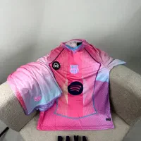 کیت تایلندی هواداری بارسلونا همراه با شورت|لباس|مشهد, تربیت (صدف)|دیوار