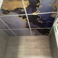 دکوراسیون داخلی مکان آرا تی وی وال کاغذدیواری|مصالح و تجهیزات ساختمان|ماسال, |دیوار