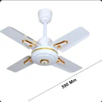 پنکه سقفی کوچک مدل مترو هندی METRO  SGS