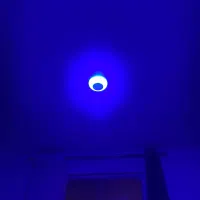 لامپ چند رنگ اسپیکر دار|لامپ و چراغ|هشتگرد, هشتگرد قدیم|دیوار