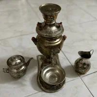 ست سماور ورق برنجی
