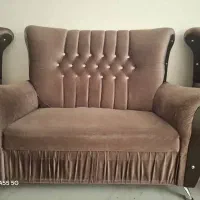 فروش مبل ۷ نفره به همراه گل میز شیشه ای|مبلمان خانگی و میز عسلی|جم, |دیوار