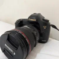 دوربین کانون‌ 5d مارک ۳ همراه با لنز ۲۴-۱۰۵