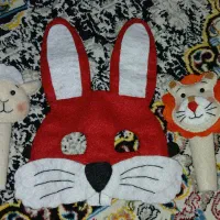 درست کردن وسایل آموزش نمدی و انواع ماسک حیوانات