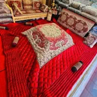 لحاف کرسی دست دوز سنتی مدل ستایش ابعاد 4 در 4