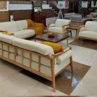 مبل راحتی نرده ای مینیمال سنتی