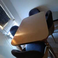 میز ناهار خوری چهارنفره|میز و صندلی غذاخوری|بندر کنگان, |دیوار