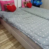 تخت خواب|تخت و سرویس خواب|رباط‌کریم, رباط‌کریم|دیوار