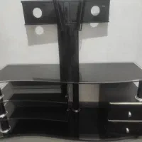 میز تلویزیون نشکن شیشه ای