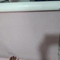 دو عد  پرده زیرا نو صورتی رنگ مخصوص پنجره و بالکن|پرده، رانر، رومیزی|کرج, گلشهر|دیوار