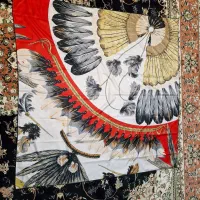 روسری حریروساتن ونخی