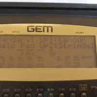 ارگ GEM درحد نو (مخصوص برای آموزش)|پیانو، کیبورد، آکاردئون|سلماس, |دیوار