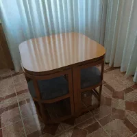 میز کمجا 4 نفره در حد نو