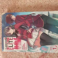 لایت ناول انیمه classroom of the elite جلد اول