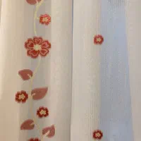 پرده حریر اتاق خواب دخترانه|پرده، رانر، رومیزی|رشت, نامجو|دیوار