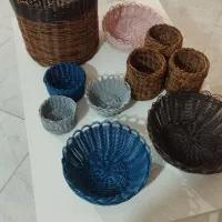 سبدهای حصیری