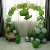 تم بادکنک دایناسور آماده
