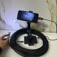 دوربین آندوسکوپی شلنگی صنعتی سر فلزی و فنریAS12