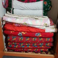 3تشک4لحاف تشک4عددپالش پشم گوسفندهرکدام بالای15کیلو