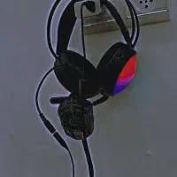 هدفون گیمینک.چراغ دار.|کنسول، بازی ویدئویی و آنلاین|گمیشان, |دیوار
