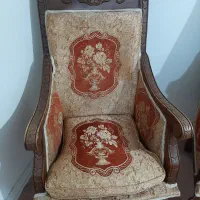 چهار عدد مبل تکی کتیبه ای