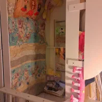 تختخواب دو طبقه فروش فوری|تخت و سرویس خواب|مشهد, چاهشک|دیوار