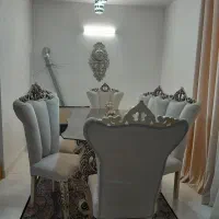میزناهارخوری ۶نفره|میز و صندلی غذاخوری|رشت, جانبازان|دیوار