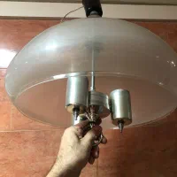 چراغ سقفی قدیمی خارجی سه شعله