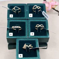 انگشتر مینیمال شیک با ۱۰درصد