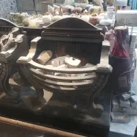 منقل شومینه چدنی
