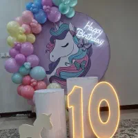 ریسه بادکنک آماده جشن تولد