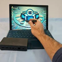 سرفیس i5 نسل ۷ surface pro5 با کیبورد و قلم و داکت