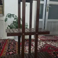 استند گلدان یا پایه گلدان  چوبی