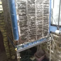 کولر آبی با چهار پایه|کولر آبی|میبد, |دیوار