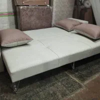 مبل ال تختخوابشو کاناپه تختشو تخت خواب شو دسته دار|مبلمان خانگی و میز عسلی|تبریز, |دیوار