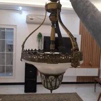 لوستر تک شاخه و دو عدد ۳ شاخه|لوستر و چراغ آویز|رشت, آزادگان|دیوار