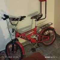 دوچرخه۱۶ سالم وکم کار کرده