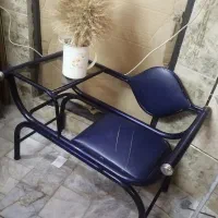 میز تلفن فلزی خوشرنگ