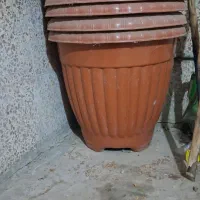 گلدان نیم متری فایبر گلاس