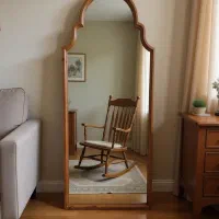 آیینه قاب چوب روس