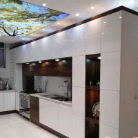 ساخت کابینت MDF کمددیواری دکورمغازه نقاشی بازسازی