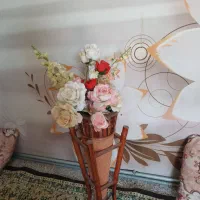 گل مصنوعی باگلدان|گل مصنوعی|خرمآباد, |دیوار