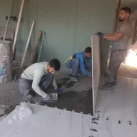 کاشی کاری و اجرای اسلب ابعادبزرگ واستخر وجکوزی|خدمات پیشه و مهارت|رشت, شهرک صبا|دیوار