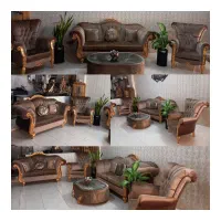 مبل نیمه استیل۷نفره شیک وکلاسیک درحدنوکارتهران