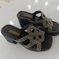 کفش دمپایی مجلسی زنانه در حد نو|کیف، کفش، کمربند|ارومیه, |دیوار