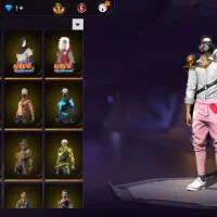 اکانت فری فایر فول لول 65 فقط حضوری برازجان