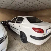 با سلام ۲۰۶ مدل ۹۰ دور رنگ شاسی پلم